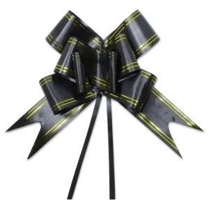 Laço fácil com fio preto tamanho 50x76cm