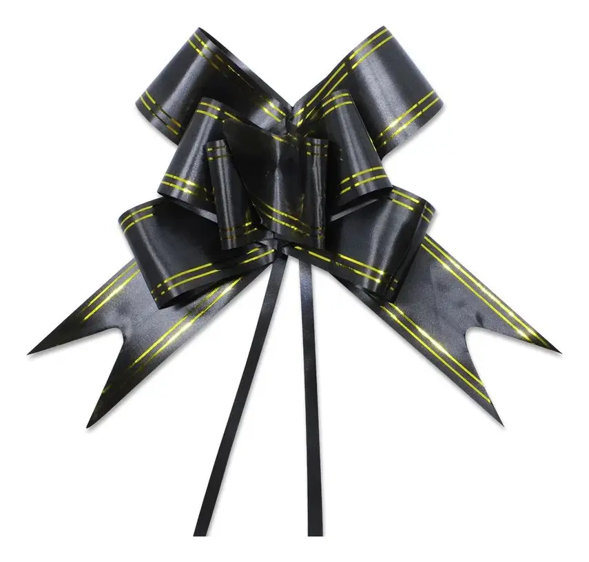 Laço fácil com fio preto tamanho 50x76cm